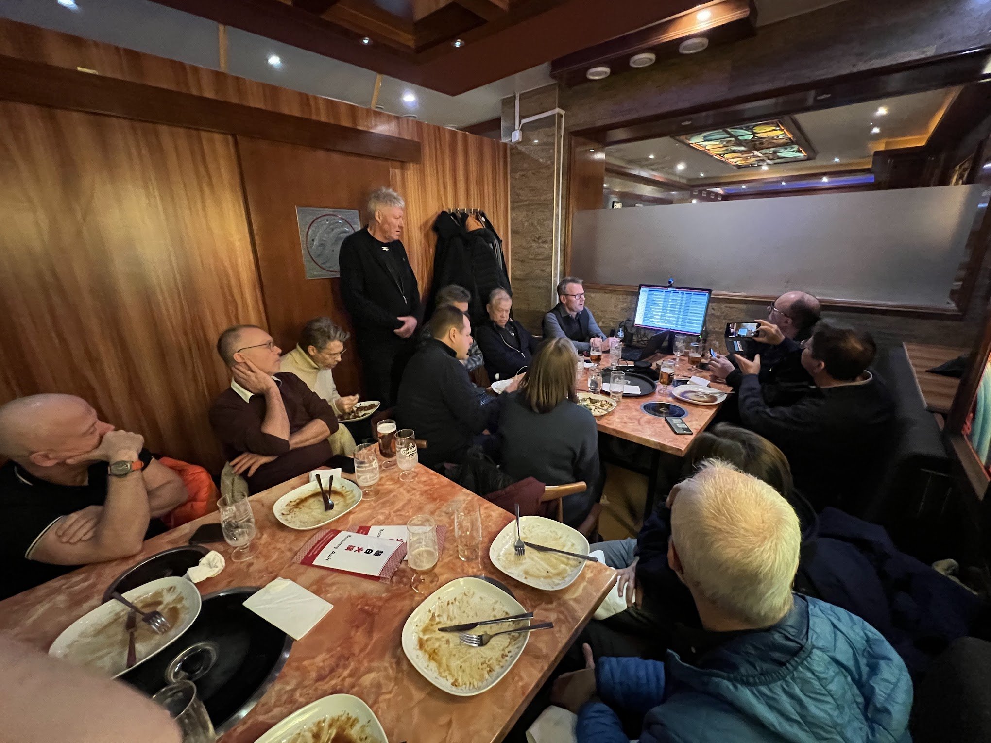 Kappseglingsmötet 2026 på restaurang Asahi
